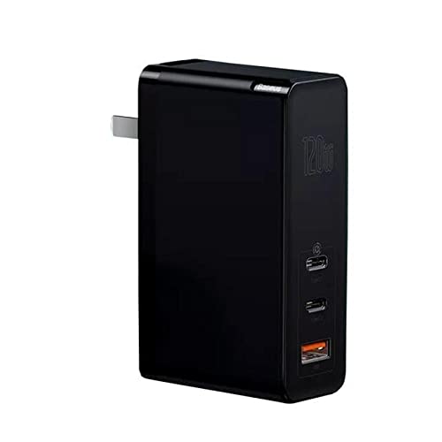 Baseus Gan2 Pro 120W 2 Type-C 1usb Charger with type-c to type-c 100w Cable