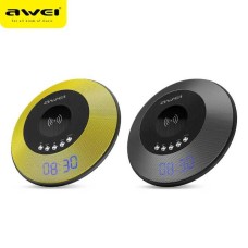 Awei Y290 Portable Bluetooth Speaker with Wireless Charger