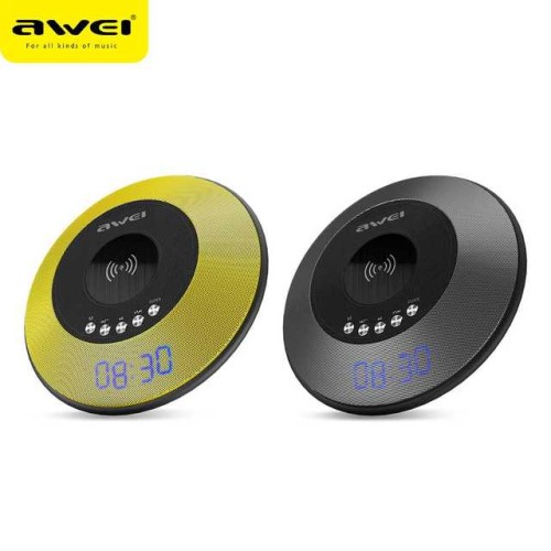 Awei Y290 Portable Bluetooth Speaker with Wireless Charger