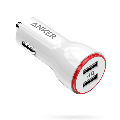 Anker PowerDrive 2 Dual USB 24W Car Charge