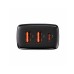 BASEUS Compact Quick Charger Portable 2U+C Three Ports 30W Wall Charging Adapter EU Plug