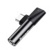 BASEUS L41 Type C Male to Type C + 3.5mm Female Adapter Converter