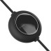 Baseus Bright Mirror One-for-three Retractable Data Cable USB to M+L+C 3.5A 1.2m Black CAMLT-MJ01