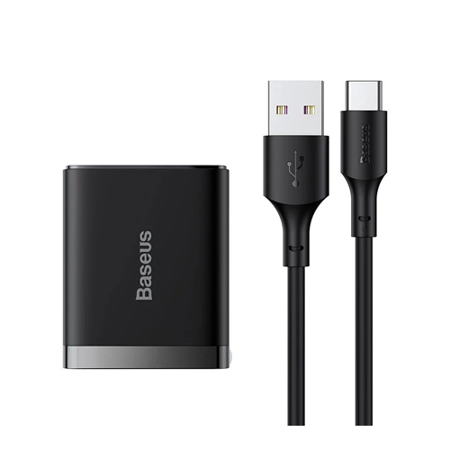 Baseus 40W Fast Charging Adapter With 5A USB to USB-C Cable