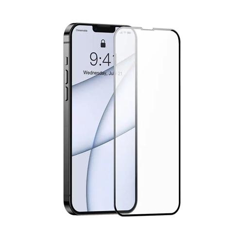 Baseus 0.3mm Full-glass Super porcelain crystal Iphone 13 Pro Max Tempered Glass Film iP 6.7inch 2021SGQP030201 -2Pcs