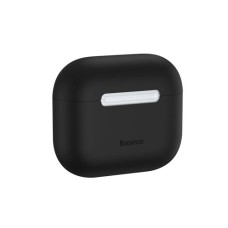 Baseus Apple Air Pods 2021 Case Super Thin Silica Gel Black WIAPPOD-CBZ01