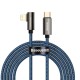 Baseus CACS000303 Legend Series Elbow Fast Charging Data Cable Type-C to iP PD 20W 2m Blue