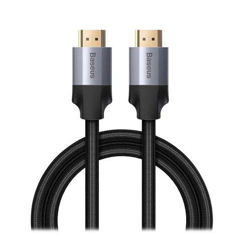 Baseus CAKSX-D0G Enjoyment Series 4KHD 60Hz HDMI Male To 4KHD 60Hz HDMI Cable 3m Dark gray