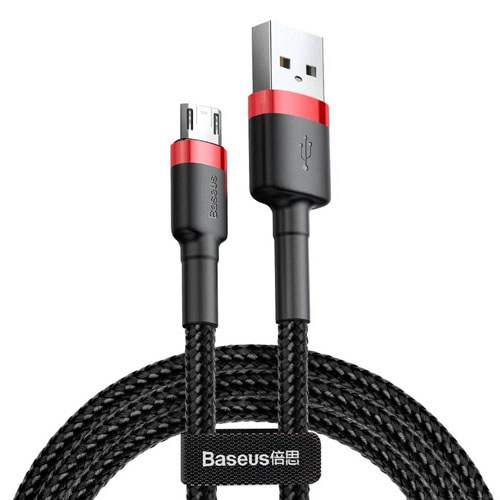 Baseus CAMKLF-H91 cafule Cable USB For Micro 2A 3m Red+Black