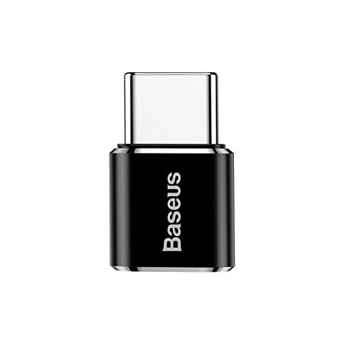 Baseus CAMOTG-01 Micro Female To Type-C Male Adapter Converter Black