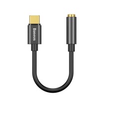Baseus CATL54-01 Type-C Male to 3.5mm Female Adapter L54 Black