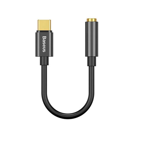 Baseus CATL54-01 Type-C Male to 3.5mm Female Adapter L54 Black