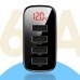 Baseus CCJMHB-B01 CCJMHB-A01 Mirror Lake Digital Display 4USB Travel Charger 30W EU CN Black