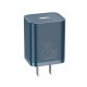 Baseus CCSUP-A03 TZCCSUP-A03 Super Si Quick Charger 1C 20W CN Sets Blue With Baseus Simple Wisdom Data Cable Type-C to iP 1m Blue