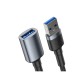 Baseus CADKLF-B0G cafule Cable USB 3.0 Male TO USB3.0 Female 2A 1m Dark gray