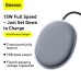 Baseus Jelly Wireless Charger 15W Fast Charging Qi Wireless Charger