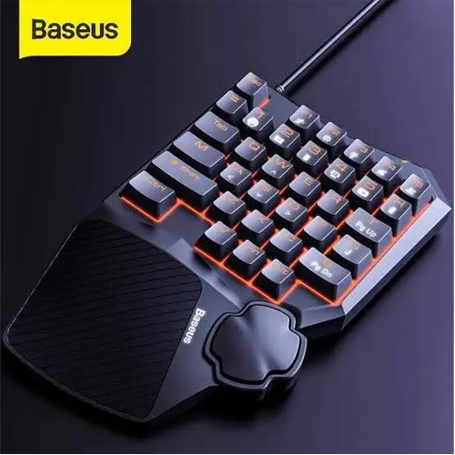 Baseus LED Backlight One-handed Mechanical Gaming Keyboard for Smartphone