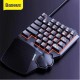 Baseus LED Backlight One-handed Mechanical Gaming Keyboard for Smartphone
