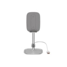 Baseus Literary Youth Desktop Bracket Mobile Holder SUWY-0S Silver