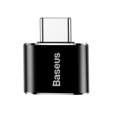 Baseus Converter USB to USB Type-C Adapter Connector OTG black CATOTG-01