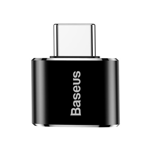 Baseus Converter USB to USB Type-C Adapter Connector OTG black CATOTG-01