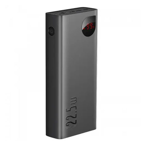 Baseus PPIMDA-C0A Adaman 30000mAh PD Fast Charging Portable 22.5W Digital Display Power Bank