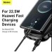 Baseus Qpow Digital Display quick charging power bank 20000mAh 22.5W With Type-C Cable Black PPQD-I01