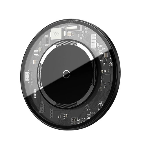 Baseus Simple Magnetic 15W Transparent Wireless Charger for iPhone 12 Series
