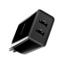 Baseus CCFS-R01 Speed Mini Dual U Charger 10.5W EU Black