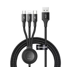 Baseus Star Ring Series 4-in-1 USB Cable with Wireless Charging