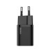Baseus TZCCSUP-E01 Super Si 1C PD fast wall Charger With Type C To Lightning cable 1 m black TZCCSUP-E01