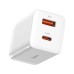 Baseus  CCSUPP-C02 Super Si Pro Quick Charger C+U 30W CN White