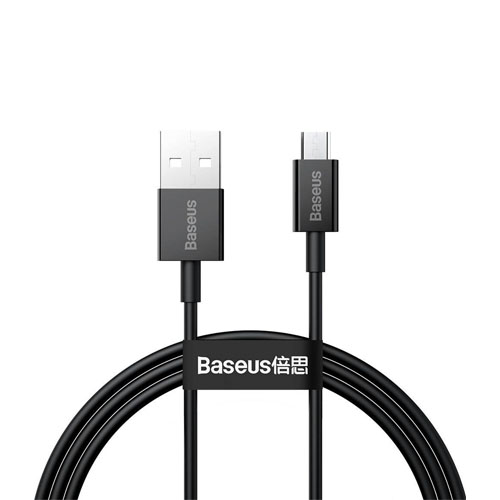 Baseus Superior Series Fast Charging Data Cable USB to Micro 2A 1m Black CAMYS-01