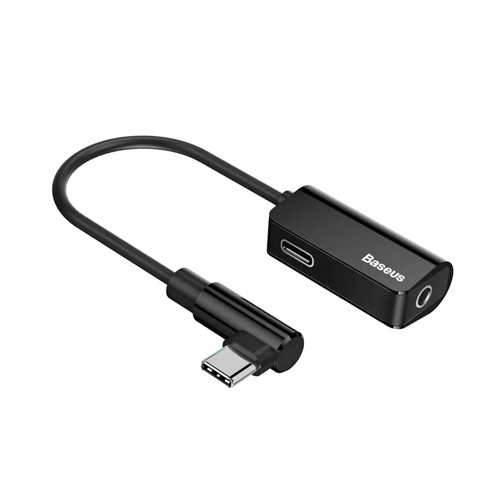 Baseus Type-C to C & 3.5mm jack L45 Black CATL45-01
