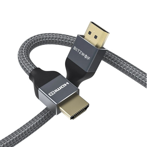 BlitzWolf BW-HDC5 8K 48Gbps HDMI to HDMI Cable 1m/2m/3m