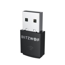 BlitzWolf BW-NET5 Mini 300M USB WiFi Adapter with 300Mbps Fast Speed