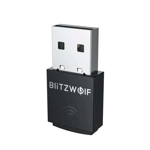BlitzWolf BW-NET5 Mini 300M USB WiFi Adapter with 300Mbps Fast Speed