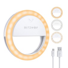 BlitzWolf BW-SL0 Pro Clip-on Ring Fill Light 600mAh 1000 Lumens