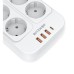 Blitzwolf Bw-pc2 - Power Strip + Usb Quick Chargers, Total 2500w, Wall Mountable