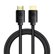 Baseus CAKGQ-J01 High Definition Series HDMI 8K to HDMI 8K Adapter Cable 1m Black