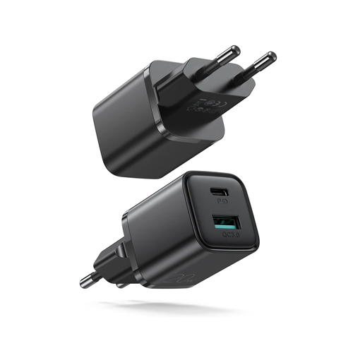 JOYROOM 20W Dual Port PD+QC3.0 Mini Fast Charger Adapter (EU)