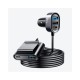 JOYROOM 5 Multi-port QC3.0+PD Fast Car Charger Adapter 5ft cable for Front/Back Seat Charging