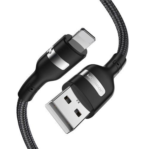 JOYROOM S-1230N7 2.4A Starlight Series USB To 8 Pin Nylon Braid Data Cable