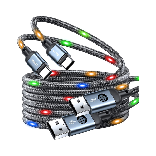 Joyroom Lightning Voice Control LED Light Data Cable