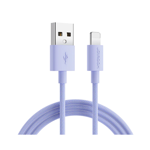 Joyroom Macaron Nylon Braided Fast Charging Data Cable 2.4A
