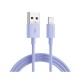Joyroom Macaron Nylon Braided Fast Charging Data Cable 2.4A