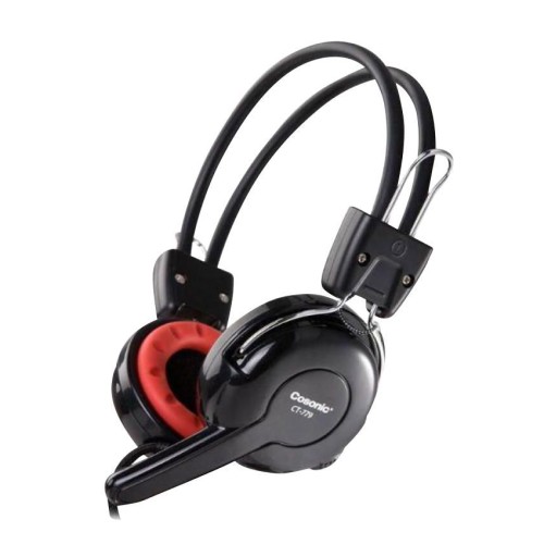 Stereo CT-779 Headphone - Red & Black