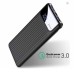 Baseus PPYZ-C01 Thin QC3.0 M+T Dual Input Digital Display Power Bank 10000mAh Black