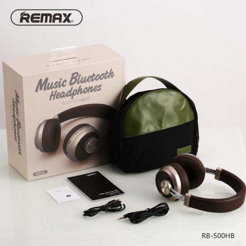 REMAX RB-500HB BLUETOOTH HEADPHONE WIRELESS MUSIC