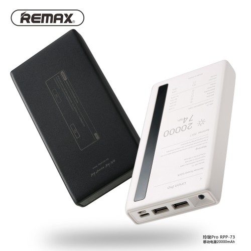 REMAX  20000mAh Power Bank With LED Light